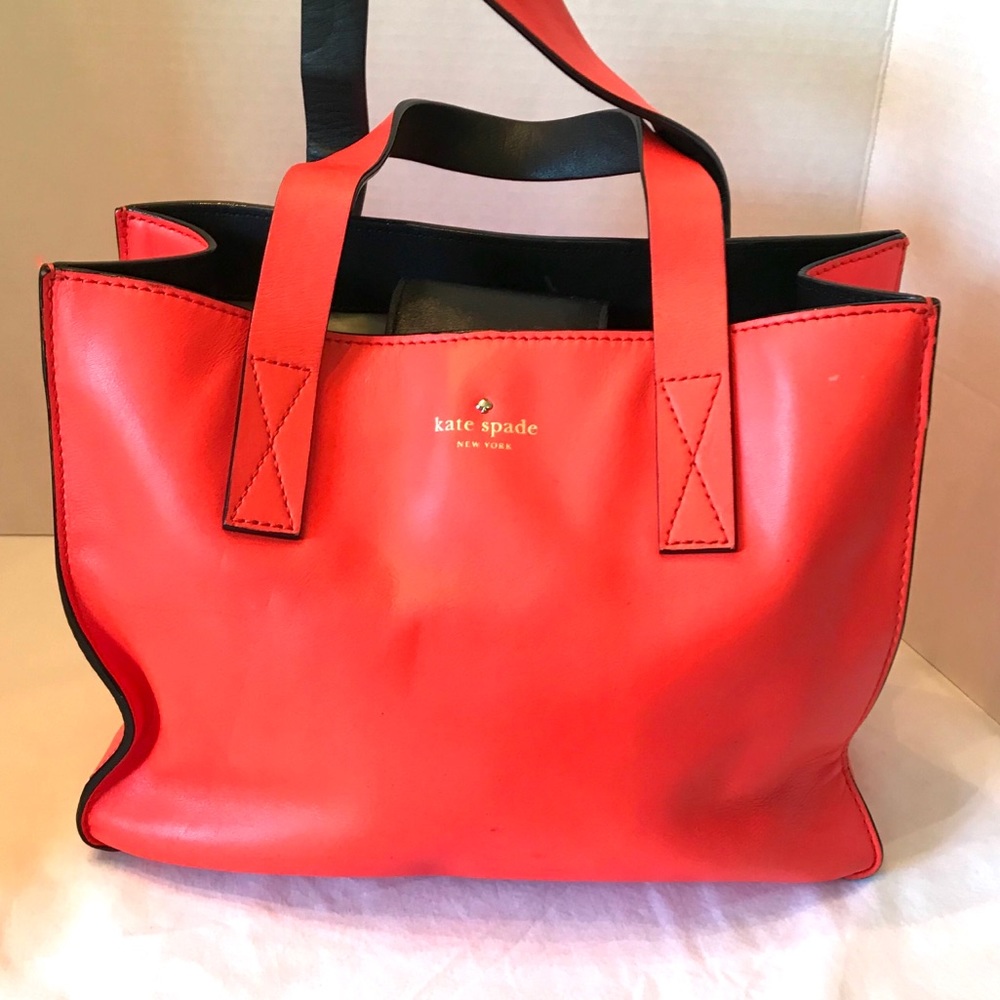 Kate Spade Coral BRIGHTSPOT AVENUE GRAYCE Handbag